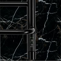 Электрический полотенцесушитель Comfysan Puro EC-8 80x40 012939 Черный матовый — фото 2, Электрические полотенцесушители