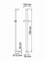 A048 Стойка для душа — фото 6, Душевые системы