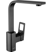 Смеситель для кухни Swedbe Kronos 2041B Черный матовый — фото 5, Смесители для кухни