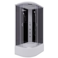 Душевая кабина Niagara Classic NG-2510-14RG (120х80х215) высокий поддон(40см),стекло тонированное,4  — фото 1, Душевые кабины