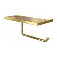 Товар: K-1625 Держатель туалетной бумаги с полочкой для телефона - фото 2 K-1625 Держатель туалетной бумаги с полочкой для телефона — фото 2, Держатели туалетной бумаги