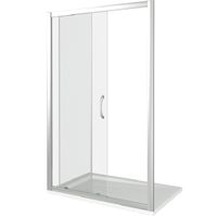 Душевая дверь в нишу Good Door Neo WTW-120-C-CH 120х185 профиль Хром стекло прозрачное — фото 1, Душевые двери в нишу