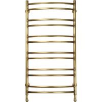 Водяной полотенцесушитель Domoterm Калипсо П12 500*985 Античная бронза — фото 1, Водяные полотенцесушители