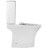 Унитаз компакт Azario Fretta Round AZ-7121 с бачком и сиденьем Микролифт — фото 4, Унитазы