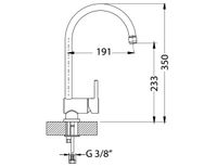 Товар: Смеситель для кухни ALVEUS ARC 110 TERRA - G22 - фото 2 Смеситель для кухни ALVEUS ARC 110 TERRA - G22 — фото 2, Смесители для кухни
