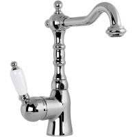 Смеситель для раковины Gattoni Orta 2741/27C0 OLD Хром — фото 1, Смесители для раковины