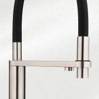 Смеситель для кухни Swedbe Selene Plus 8440 Нержавеющая сталь Черный — фото 8, Смесители для кухни