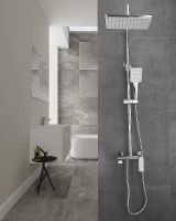 Душевая система Haiba HB24639 Хром — фото 3, Душевые системы