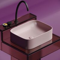 Раковина-чаша Ceramicanova Element 51 CN6052MP Розовая матовая — фото 22, Раковины накладные