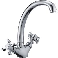 Смеситель для кухни Haiba HB4824 Хром — фото 1, Смесители для кухни