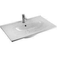 Раковина Hatria Le Fiabe 81 Y1AB01 Белая — фото 1, Раковины подвесные