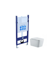 Комплект AQUATEK ЛИБРА N-14 (рама AQUATEK Standard INS-0000014(без клавиши и крепежа)+унитаз ЛИБРА N арт-SET AQUATEK ЛИБРА N-14 — фото 1, Комплекты унитаз + инсталляция