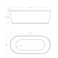 Товар: Передняя панель для акриловой ванны CEZARES METAURO-Central-180-SCR-W-MATT - фото 2 Передняя панель для акриловой ванны CEZARES METAURO-Central-180-SCR-W-MATT — фото 2, Экраны для ванн