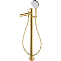 Смеситель для ванны Caprigo Don 53-013-BRG Золото матовое — фото 1, Для душа и ванны