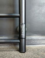 Электрический полотенцесушитель Comfysan Аврора EC-8 80x30 016210 Черный матовый — фото 2, Электрические полотенцесушители