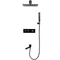 Товар: Душевая система ALMAes Olef TVZ-0898 с термостатом Черная матовая - фото 12 Душевая система ALMAes Olef TVZ-0898 с термостатом Черная матовая — фото 12, Душевые системы