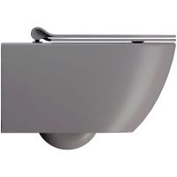 Унитаз GSI Pura 881516 подвесной Bistro Opaco без сиденья — фото 4, Подвесные унитазы