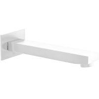 Излив для смесителя Remer Qubica 91QBO Белый матовый — фото 1, Смесители для биде