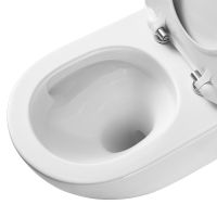 Товар: Унитаз AQUAme AQM2002PRO подвесной Белый глянец с сиденьем Микролифт - фото 11 Унитаз AQUAme AQM2002PRO подвесной Белый глянец с сиденьем Микролифт — фото 11, Унитазы