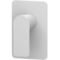 Смеситель для душа Remer Infinity I30BO Белый матовый — фото 1, Смеситель для душа