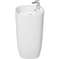 Раковина Laguraty 49 2180B Белая — фото 1, Раковины напольные