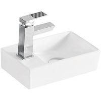 Раковина CeramaLux 30 9048GTR Белая — фото 1, Мини-раковины