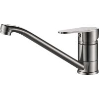 Товар: Смеситель для кухни Haiba HB42802 Нержавеющая сталь - фото 1 Смеситель для кухни Haiba HB42802 Нержавеющая сталь — фото 1, Смесители для кухни