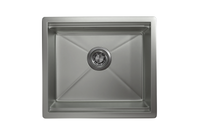 Granula-KS-5045U, СТАЛЬ МАТОВАЯ , стальная кухонная мойка KITCHEN SPACE — фото 2, Кухонные мойки