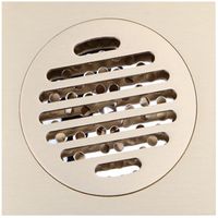 Трап для душа Veragio Canyon VR.CAN-2010.BR с решеткой Бронза — фото 1, Трапы для душа