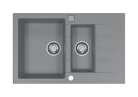 Мойка для кухни ALVEUS GRANITAL CADIT 70 CONCRETE - G81 790 X 500 в компл с 1132822, — фото 1, Кухонные мойки