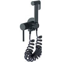 Гигиенический душ со смесителем Bronze de Luxe Scandi 701/1B Черный матовый — фото 1, Гигиенические души