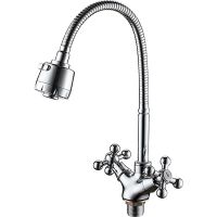 Товар: Смеситель для кухни Ledeme H19 4319-3L Хром - фото 1 Смеситель для кухни Ledeme H19 4319-3L Хром — фото 1, Смесители для кухни