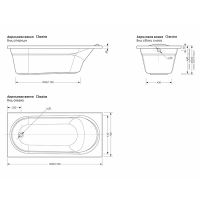 Акриловая ванна Melodia della vita Classica 170х70 MBHR00117070 без гидромассажа — фото 3, Акриловые ванны
