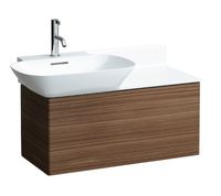 Раковина Laufen Ino 90 L 8.1330.2.000.104.1 Белая — фото 3, Раковины подвесные