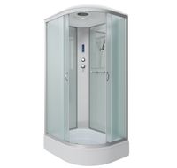 Душевая кабина Niagara Classic NG-33094-14LP (100х90х215) средний поддон(26см),стекло матовое,4 мест — фото 1, Душевые кабины