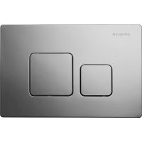 Клавиша смыва Aquanika Basic B-type 01.02.09 Хром — фото 1, Кнопки смыва