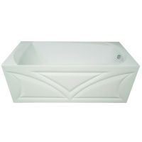 Акриловая ванна 1MarKa Elegance 140x70 01эл1470 без гидромассажа — фото 2, Акриловые ванны