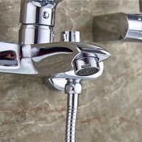 Смеситель для ванны Ledeme H34 3234L Хром — фото 9, Для душа и ванны