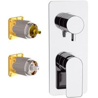 Смеситель для душа Remer Energy I92KB Хром — фото 1, Смеситель для душа