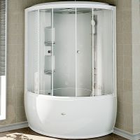 Душевой бокс Radomir Лаура 128x128 1-04-1-0-0-0830 без гидромассажа — фото 1, Душевые боксы