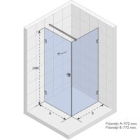 Товар: Душевой уголок Riho SZ Scandic NXT X201 97х77 L G001043120 (GX02042C1) профиль Хром стекло прозрачно - фото 2 Душевой уголок Riho SZ Scandic NXT X201 97х77 L G001043120 (GX02042C1) профиль Хром стекло прозрачно — фото 2, Душевые уголки