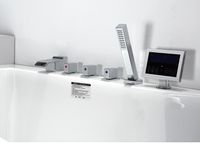 Акриловая ванна Gemy 171x86 G9066 II O L с гидромассажем — фото 3, Ванны