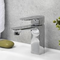 Товар: Dinkel Смеситель для умывальника арт-5803 - фото 2 Dinkel Смеситель для умывальника арт-5803 — фото 2, Смесители для раковины