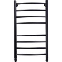 Водяной полотенцесушитель Comfysan Noumi W-8 80x40 013806 Черный матовый — фото 3, Водяные полотенцесушители