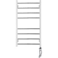 Электрический полотенцесушитель Domoterm Куба П8 400x800 ER Хром — фото 1, Электрические полотенцесушители