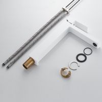 Смеситель для раковины Rose R18C Белый арт-R1811C-1 — фото 2, Смесители для раковины