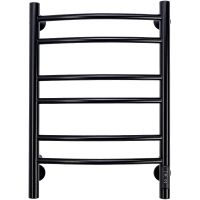 Электрический полотенцесушитель Comfysan Noumi EC-6 60x40 013653 Черный матовый — фото 3, Электрические полотенцесушители