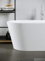 Товар: Акриловая ванна Sancos Mimi 170x80 FB01 без гидромассажа - фото 3 Акриловая ванна Sancos Mimi 170x80 FB01 без гидромассажа — фото 3, Ванны