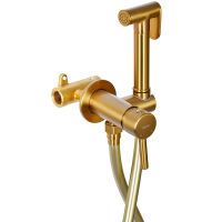Гигиенический душ со смесителем Raiber Graceful RPG-009 Золото матовое — фото 6, Гигиенические души