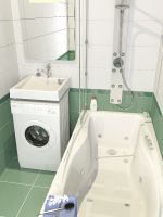 Товар: Раковина Altasan Lux 50 UPP50LUXs на стиральную машину Белая - фото 4 Раковина Altasan Lux 50 UPP50LUXs на стиральную машину Белая — фото 4, Раковины